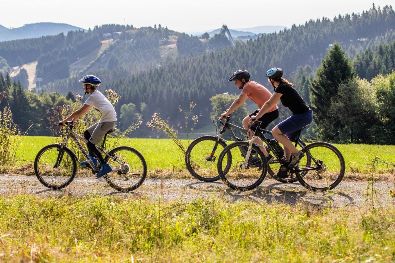 Bike & Ski Kappe, Am Bikepark, Skilift Winterberg Buitenkant foto